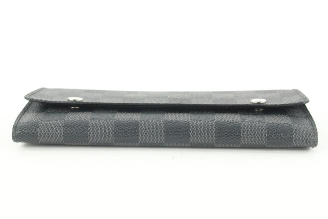 Louis Vuitton Damier Graphite Modulable Long Snap Wallet 13lvs421 For Sale 5