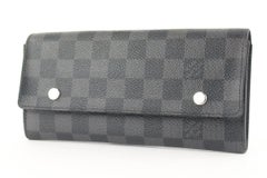 Louis Vuitton Damier Graphite Modulable Long Snap Wallet 13lvs421