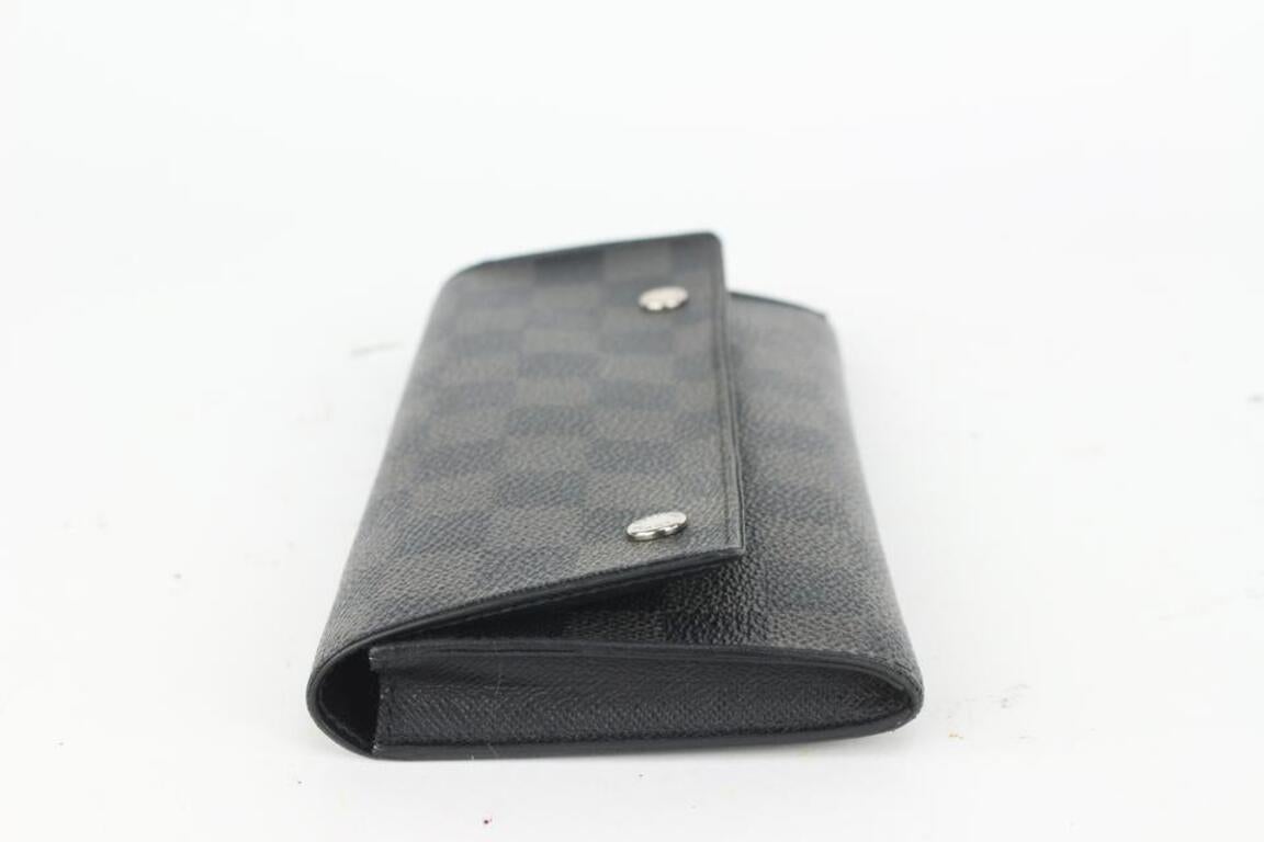 Louis Vuitton Damier Graphite Modulable Long Snap Wallet 92lv65 For Sale 3