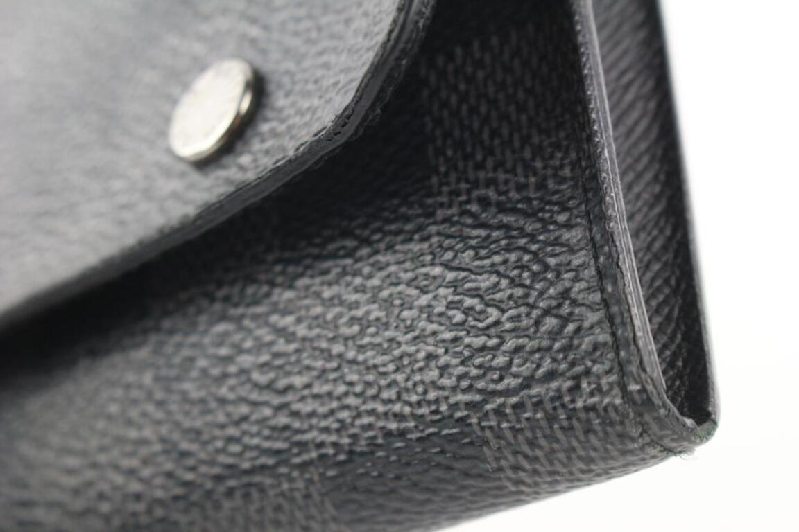 Louis Vuitton Damier Graphite Modulable Long Wallet Snap Flap 825lvs47 6