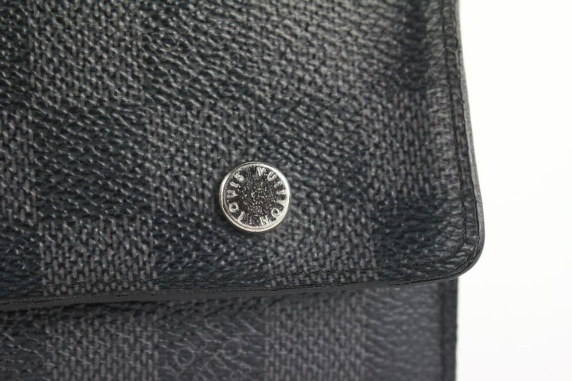 Louis Vuitton Damier Graphite Modulable Long Wallet Snap Flap 825lvs47 7