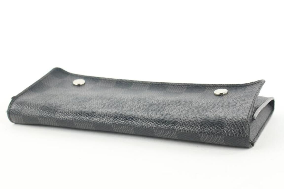 Louis Vuitton Damier Graphite Modulable Long Wallet Snap Flap 825lvs47 1