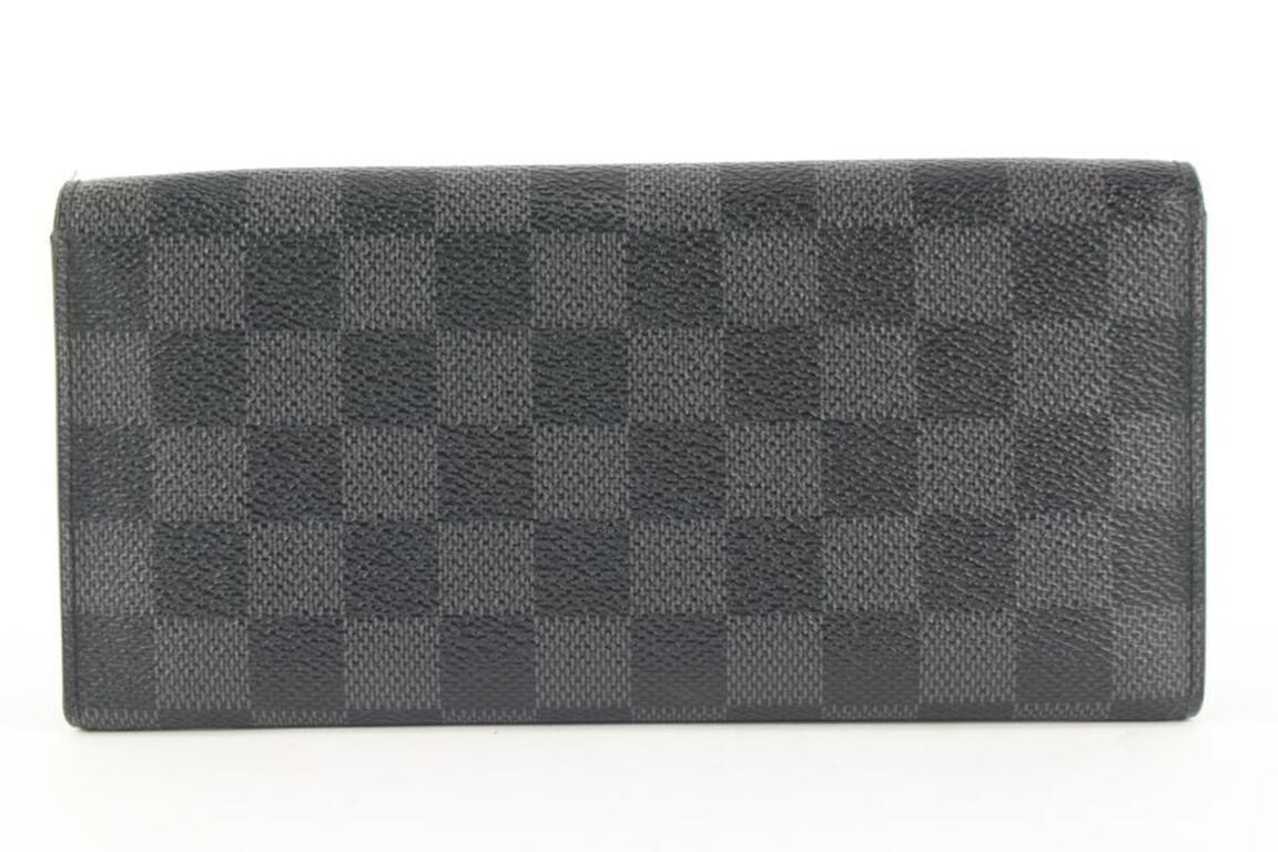 Louis Vuitton Damier Graphite Modulable Long Wallet Snap Flap 825lvs47 2