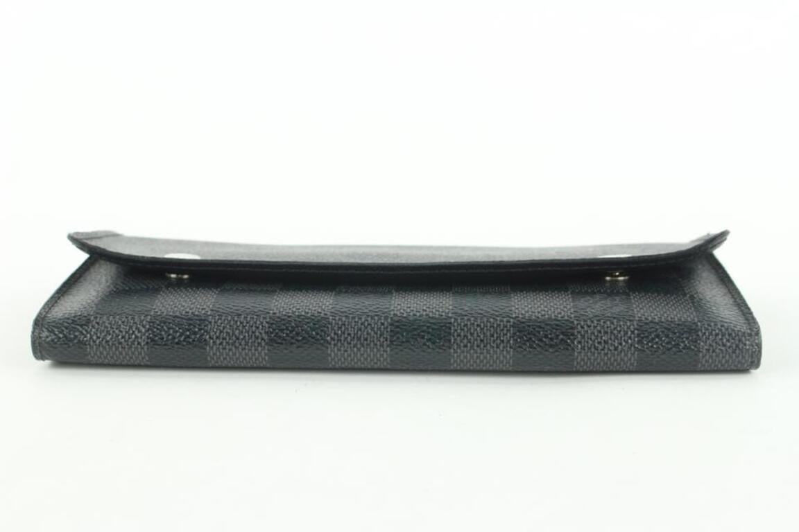 Louis Vuitton Damier Graphite Modulable Long Wallet Snap Flap 825lvs47 4