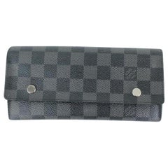 Louis Vuitton Damier Graphite Moldulable Long 10lvdg8917 Wallet