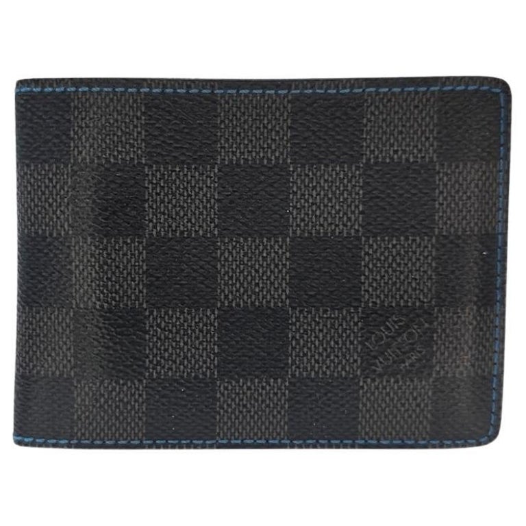 Portafoglio Louis Vuitton Damier Graphite Multiple Slender Bifold