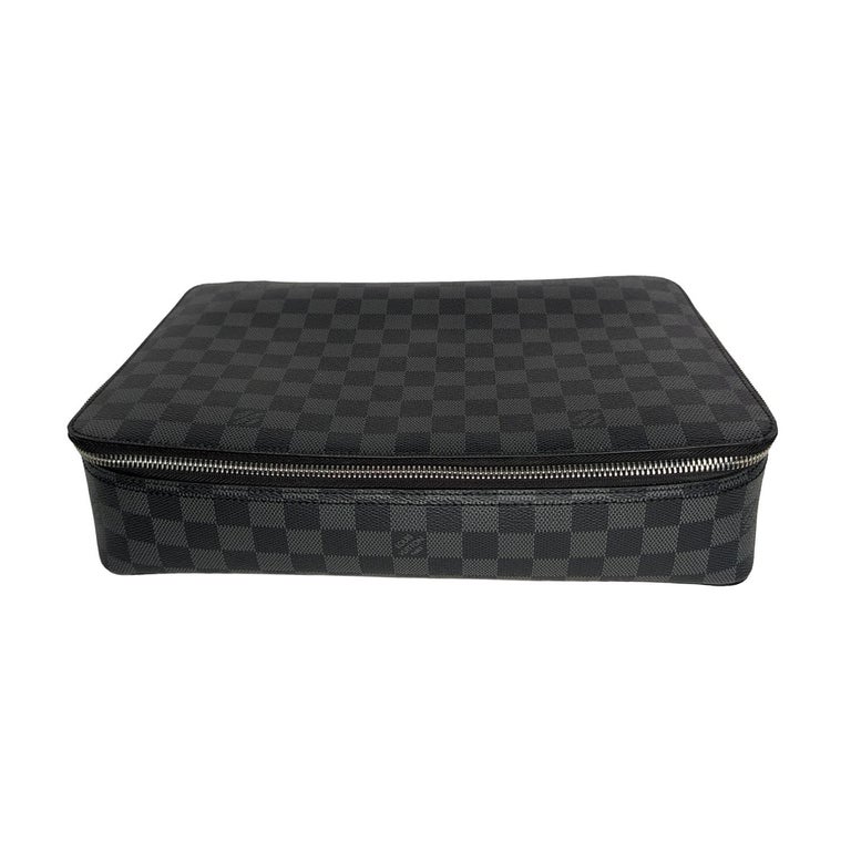 Louis Vuitton Damier Graphite Packing Cube GM For Sale at 1stDibs