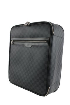 Louis Vuitton Damier Graphite Pegase 45 Rolling Luggage Trolley Suitcase 1223lv2