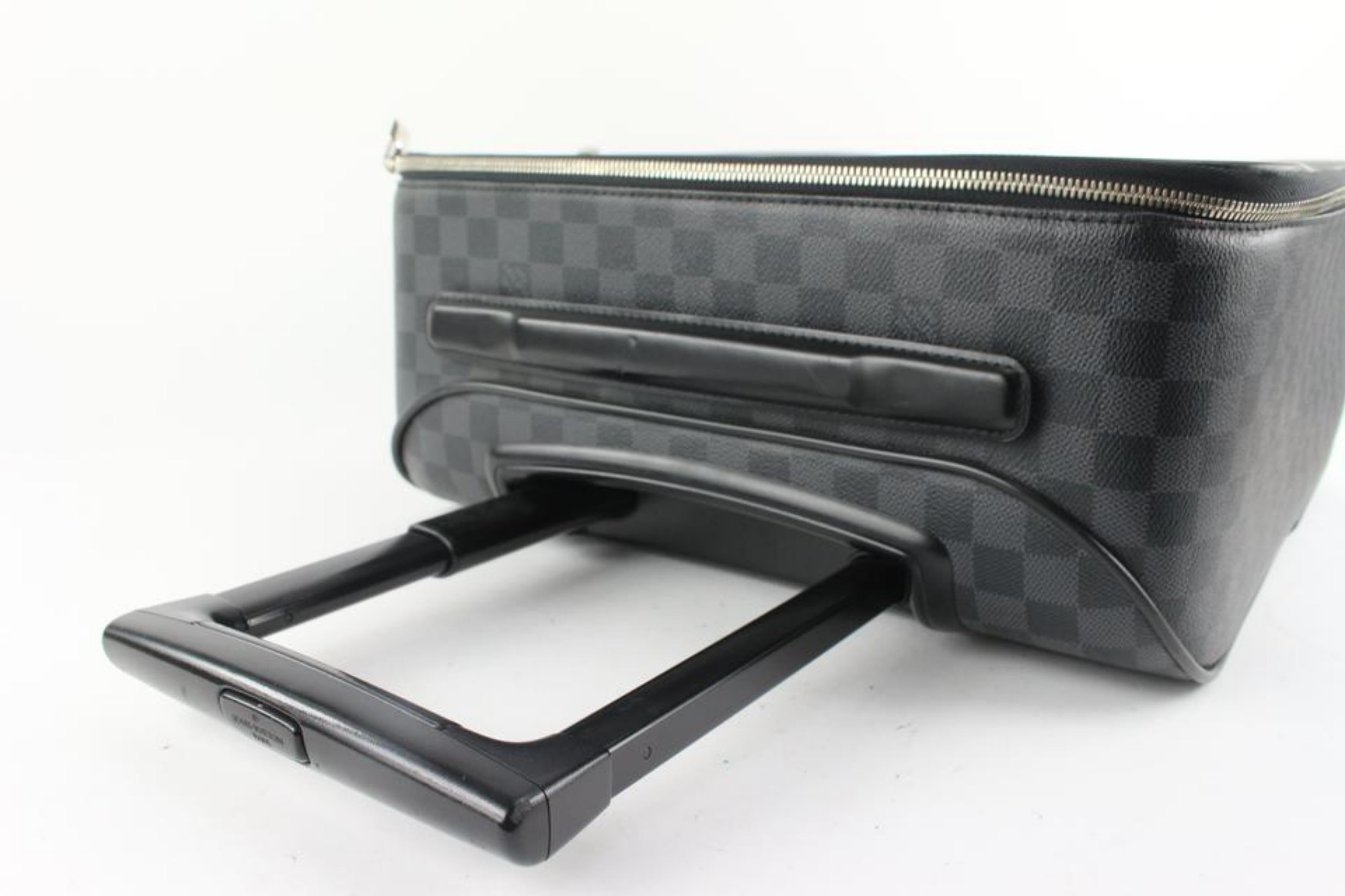 Louis Vuitton Damier Graphite Pegase 45 Rolling Luggage Trolley Suitcase 1223lv2 For Sale 1