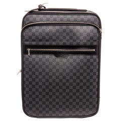Louis Vuitton Damier Graphite Pegase 55 Rolling Business Luggage