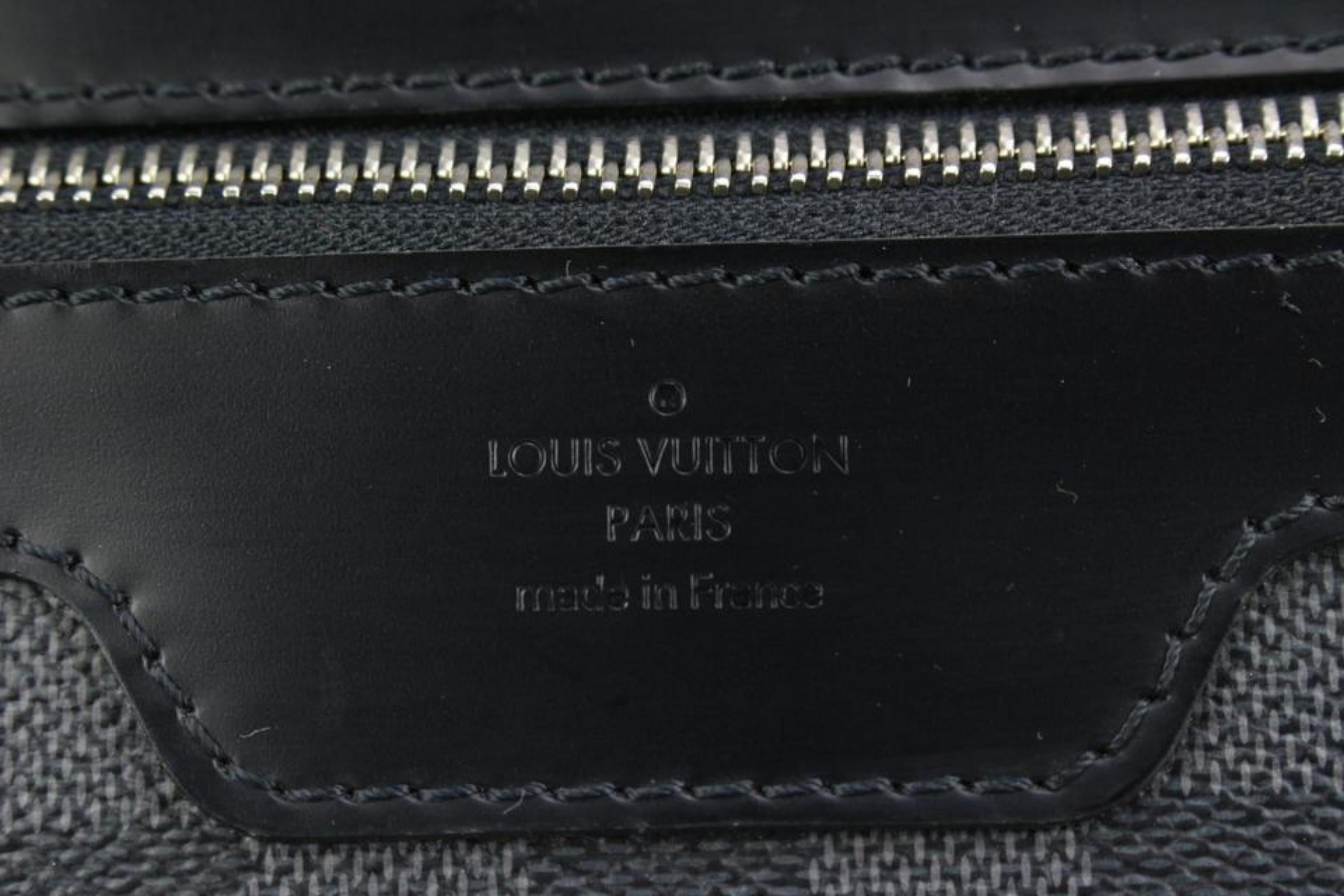 Louis Vuitton Damier Graphite Pegase Business 55 Rolling Suitcase Trolley 89lk31 1