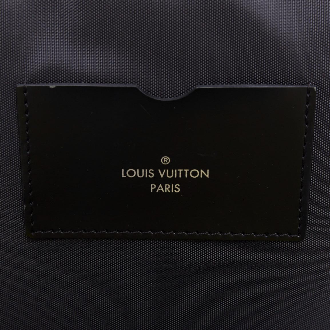 LOUIS VUITTON Damier Graphite Pegase Legere 55 schwarzes Canvas Business Gepäck im Angebot 8