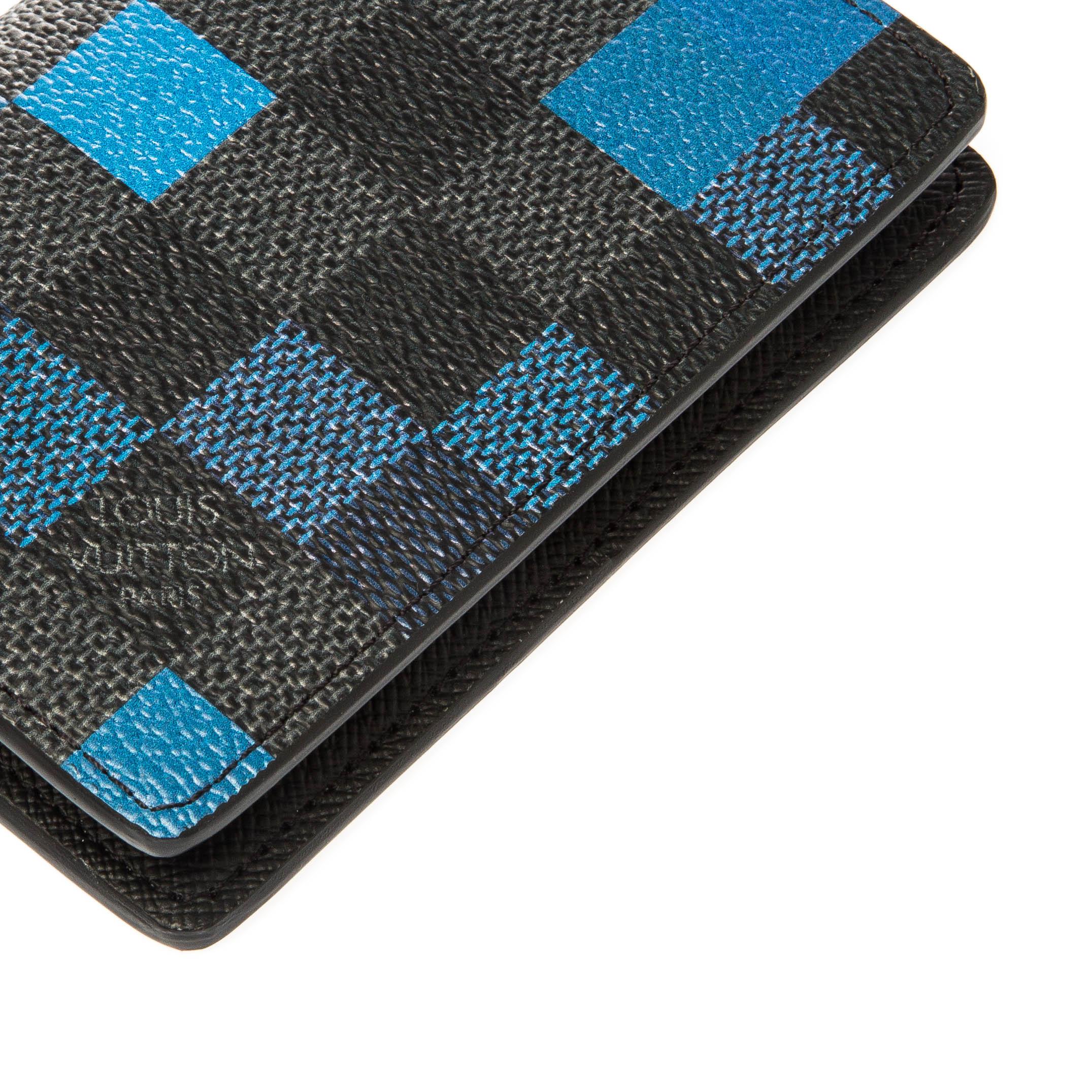 Louis Vuitton Damier Graphite Pixel Pocket Organizer In New Condition In Dubai, Al Qouz 2