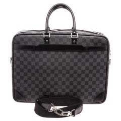 Louis Vuitton Damier Graphite Porte Documents Voyage Briefcase Bag 