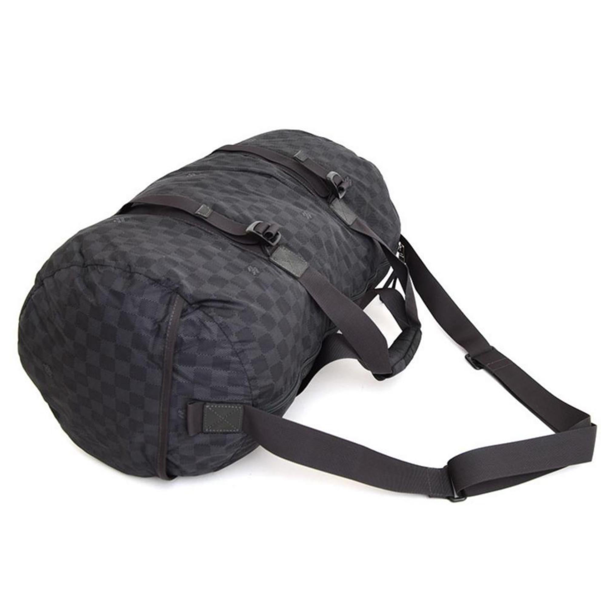 Louis Vuitton Damier Graphite Practical Keepall Bandouliere Duffle 231LV504
Date Code/Serial Number: BO2111
Made In: France 
Measurements: Length: 20