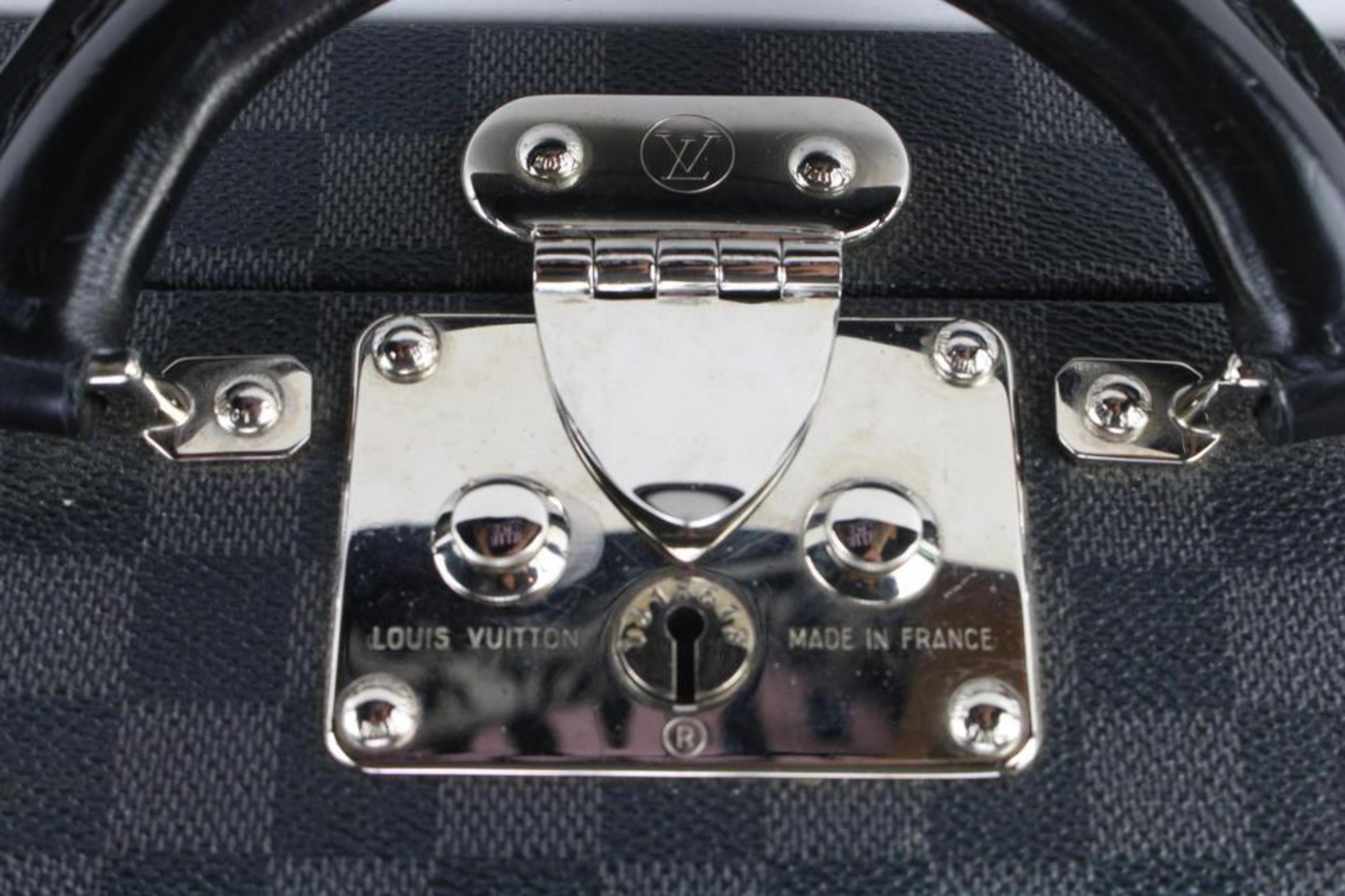 Louis Vuitton Damier Graphite President Classeur Briefcase Trunk Attache 33lk721 2