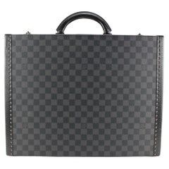 Louis Vuitton Damier Graphite President Classeur Briefcase Trunk Attache 33lk721