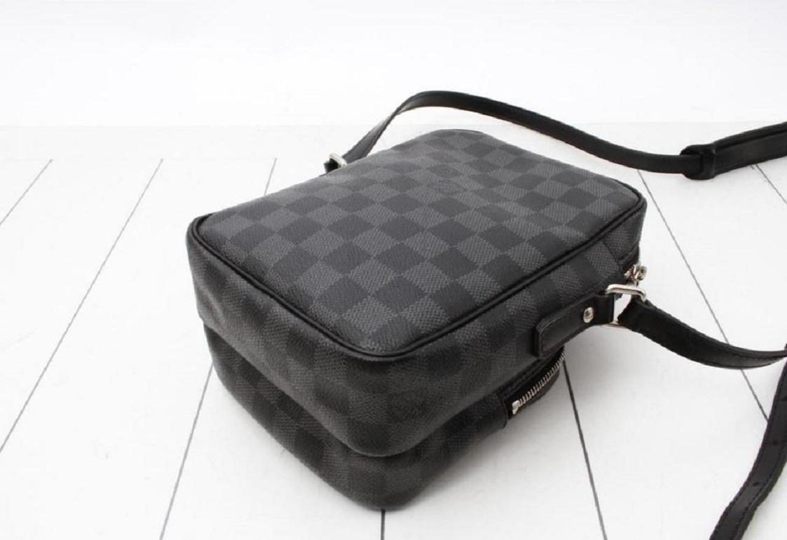 Louis Vuitton Damier Graphite Rem Crossbody Messenger Amazon Bag  861346 2