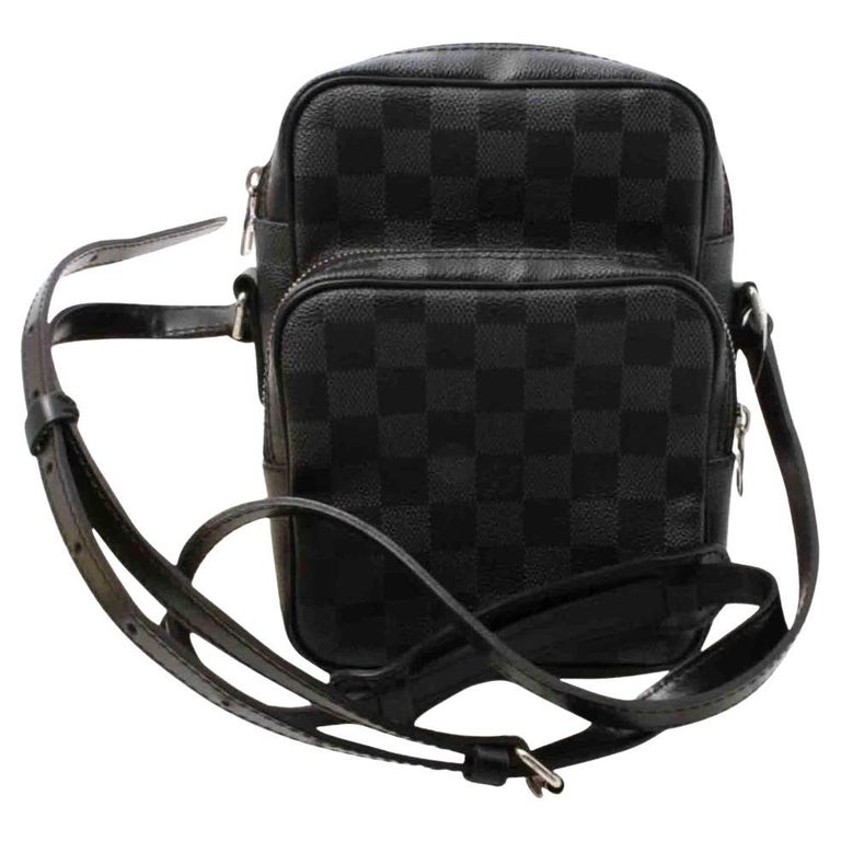 Louis Vuitton Damier Graphite Rem Crossbody Messenger Amazon Bag 861346 ...