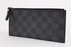 Louis Vuitton Damier Graphite Toiletry Pouch Cosmetic Case 5LVS1221