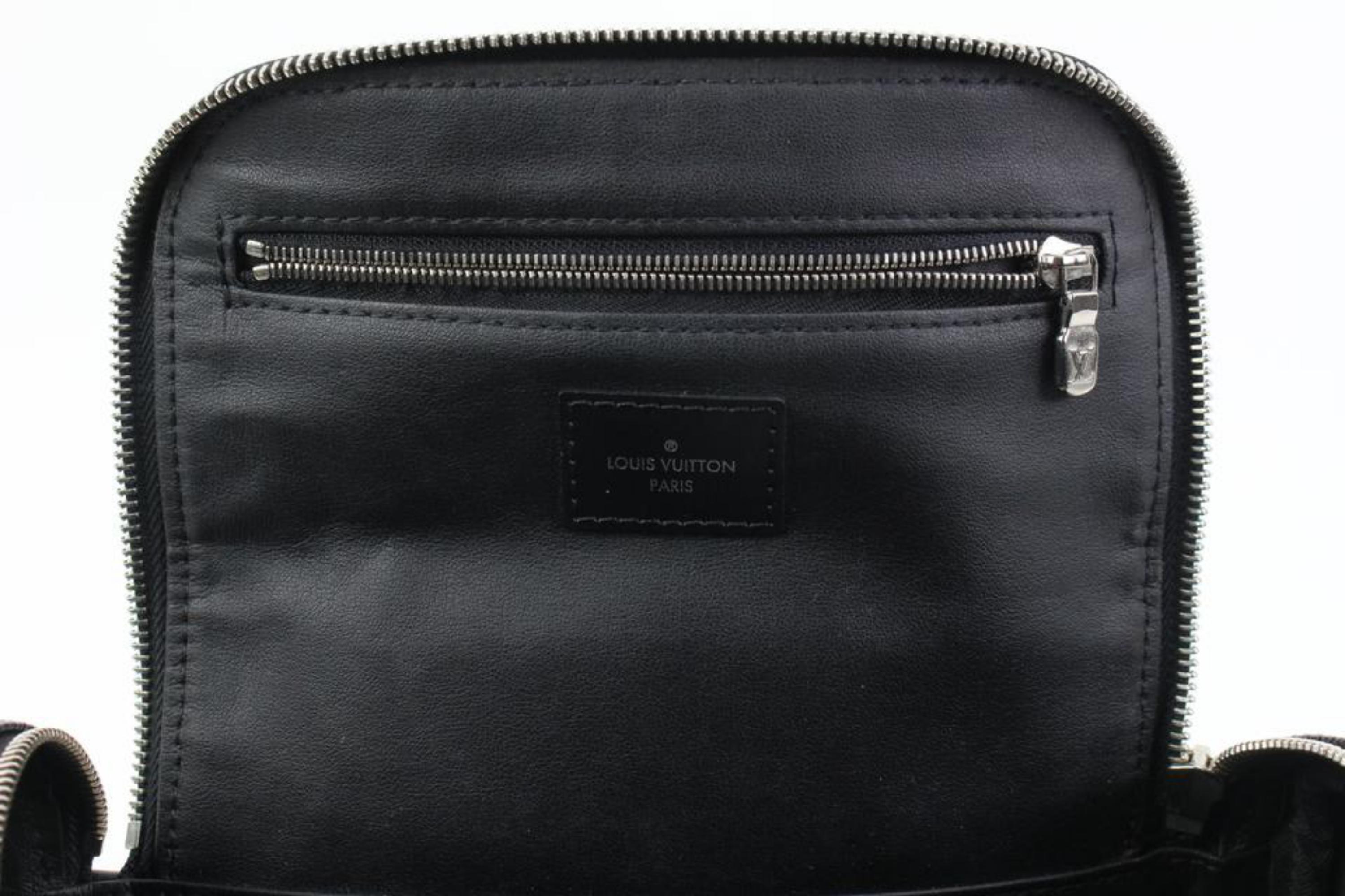 Louis Vuitton Damier Graphit Kosmetiktasche Reise Dopp 48lv314s im Angebot 3