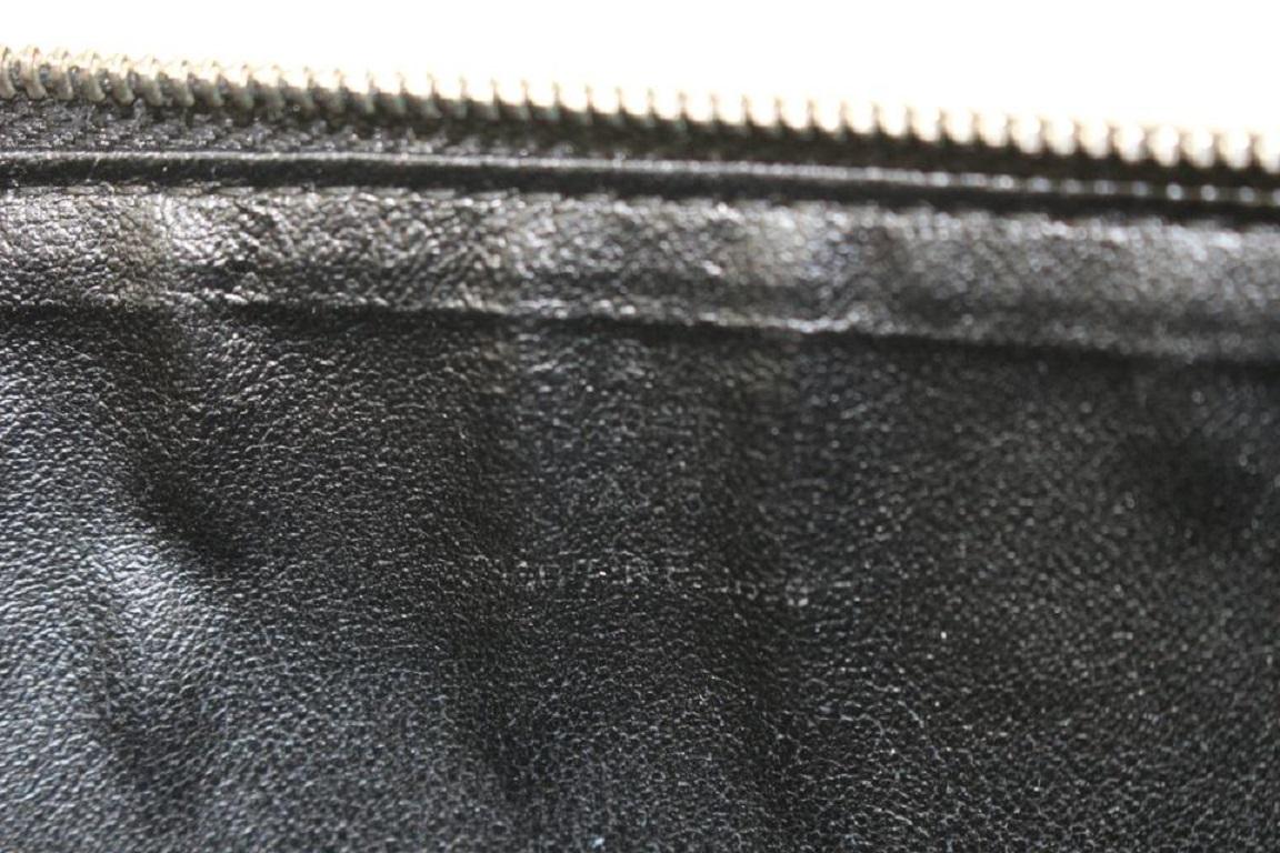 Women's Louis Vuitton Damier Graphite Toiletry Pouch Cosmetic Case Wallet Insert 92lv64