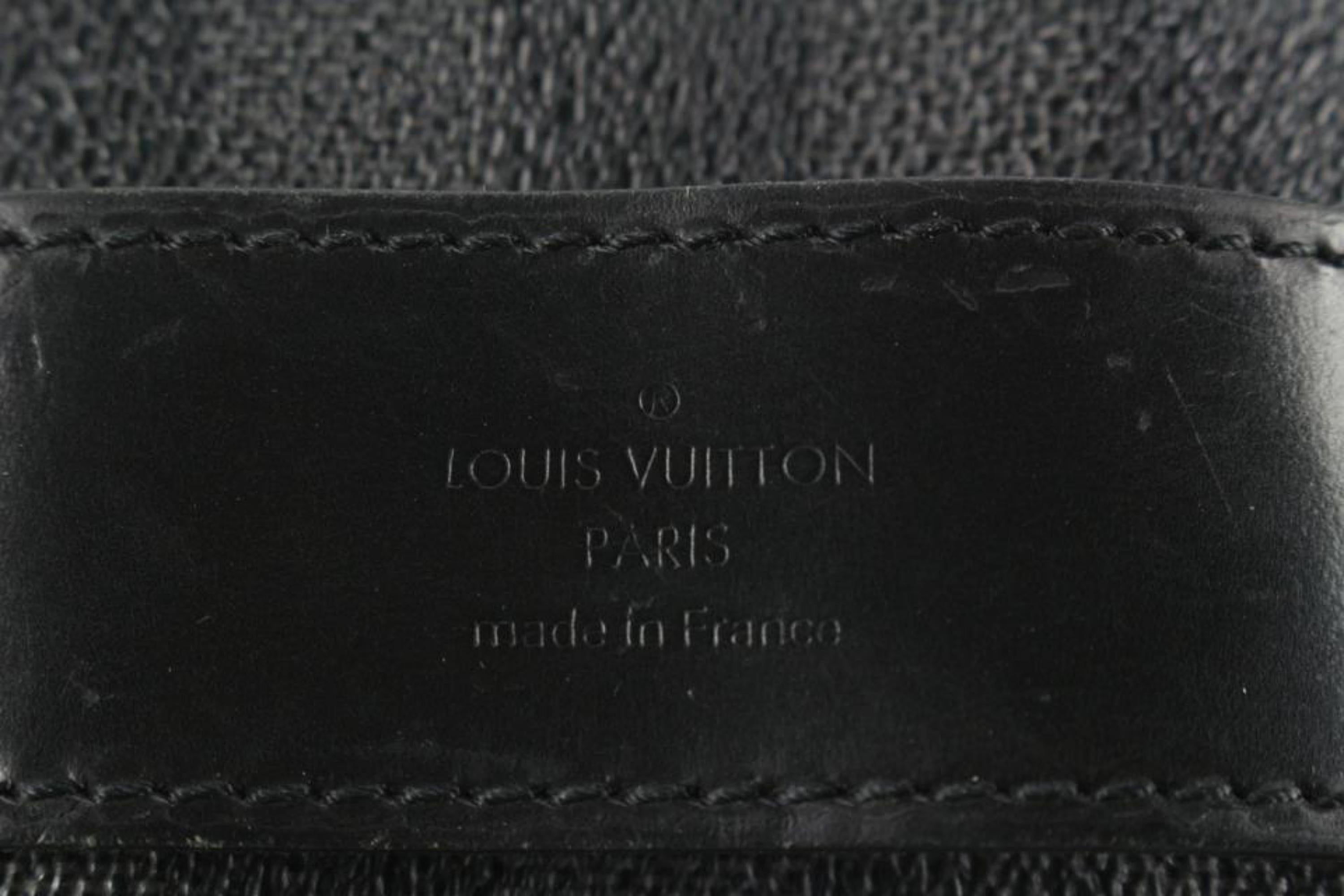 Louis Vuitton Damier Graphite Toiletry Pouch Dopp Kit 87lk819s 1