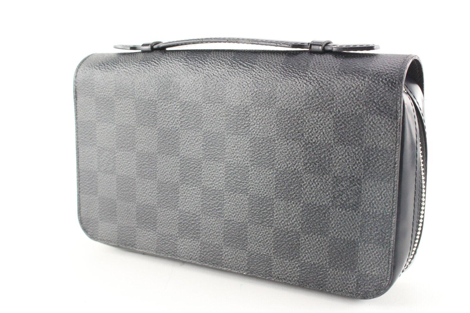 Louis Vuitton sac de voyage damier graphite à fermeture éclair XL 11LK0425 en vente 7