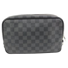 LV Toiletry Pouch 26 19 Tab Protector & Cover, Made With Luxury Saffiano  Leather