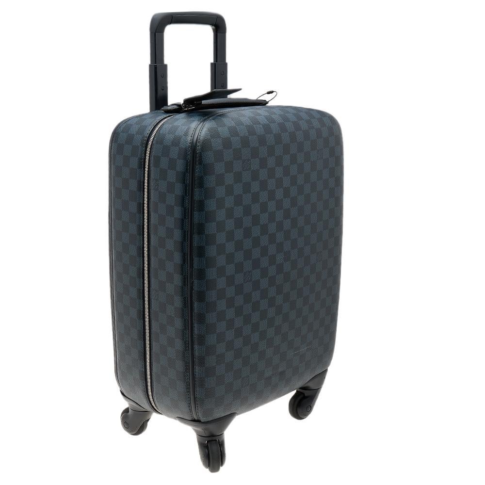 Louis Vuitton Damier Graphite Zephyr 55 Rolling Suitcase 3