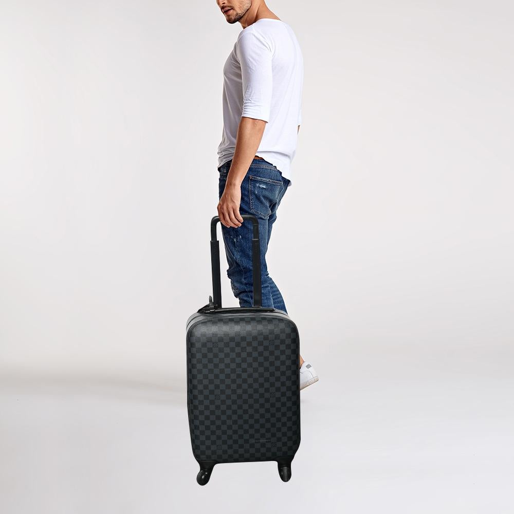 Louis Vuitton Damier Graphite Zephyr 55 Rolling Suitcase 1