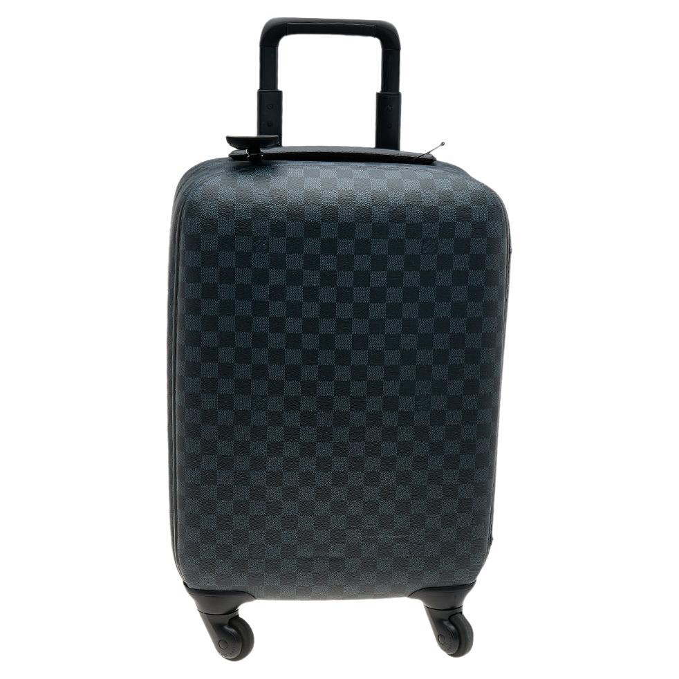 Replica Louis Vuitton N41620 Pegase Legere 55 Rolling Luggage Damier Cobalt  Canvas For Sale