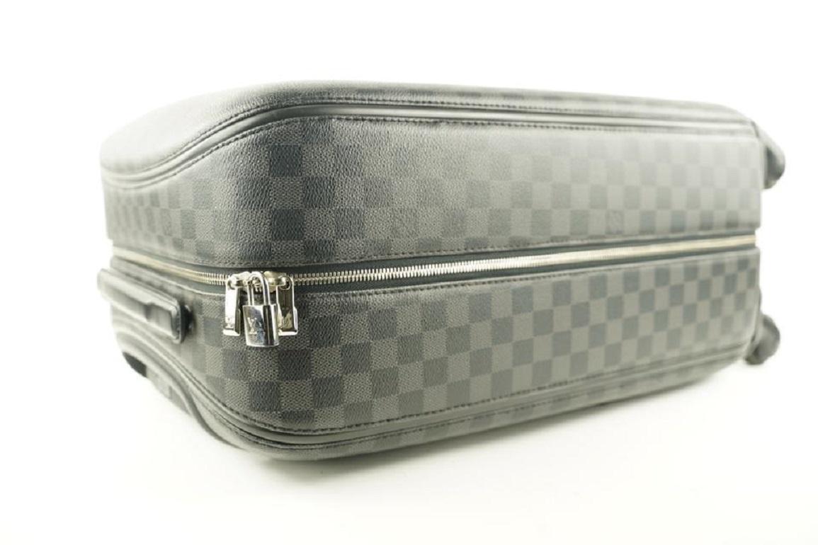 Louis Vuitton Damier Graphite Zephyr 55 Trolley Rolling Luggage Suitcase 3
