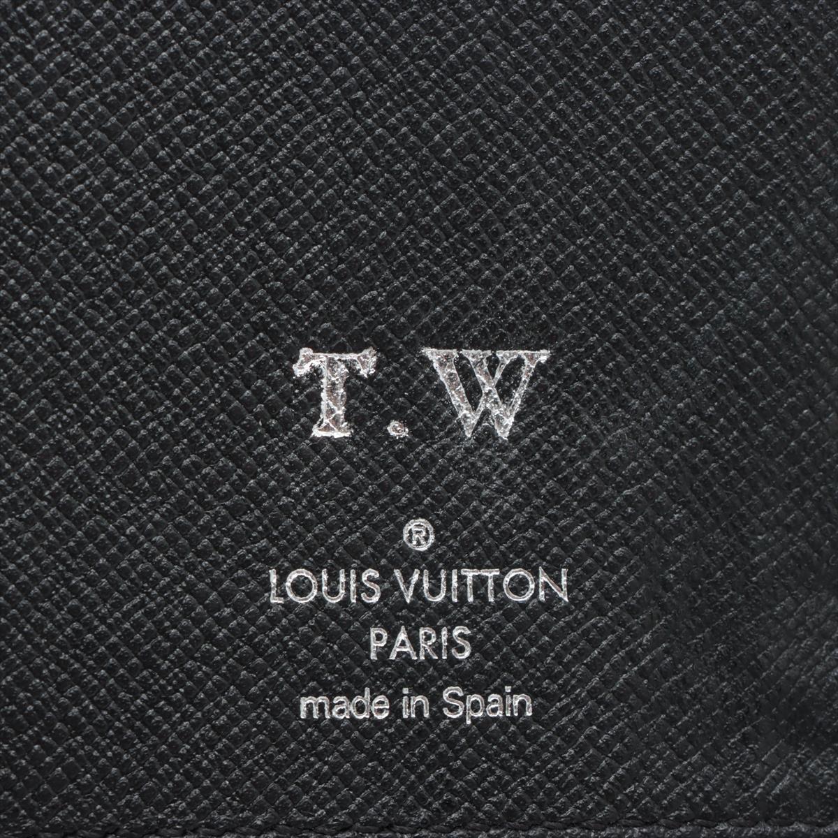 Louis Vuitton Damier Graphite Zippy Vertical Wallet For Sale 2