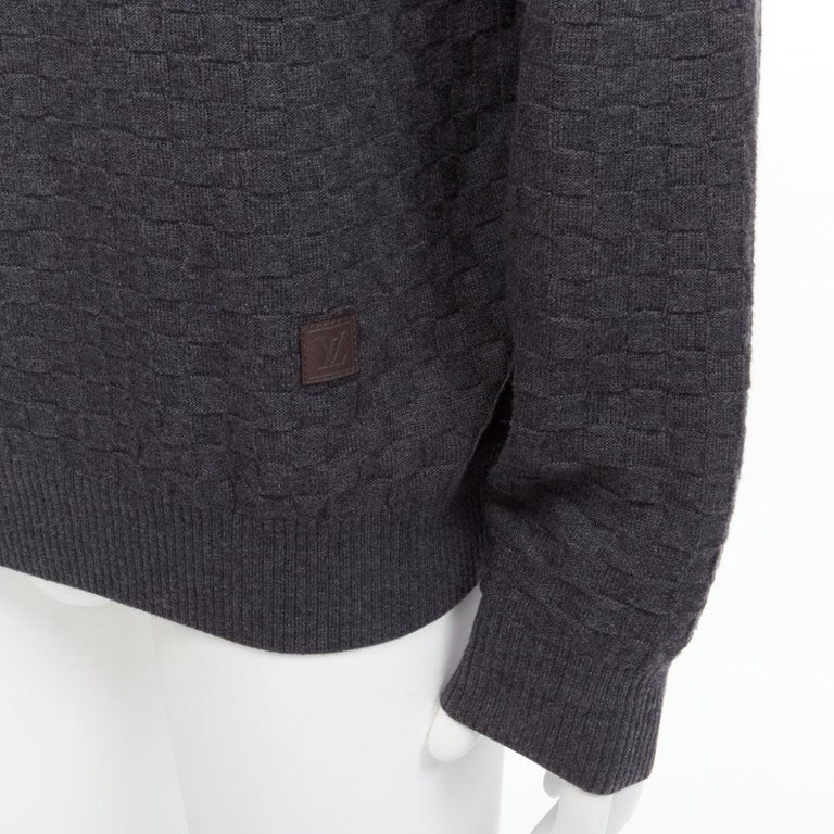 vuitton checkered sweater