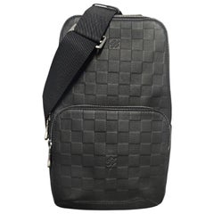Louis Vuitton Damier Infini Avenue Borsa a tracolla Onyx