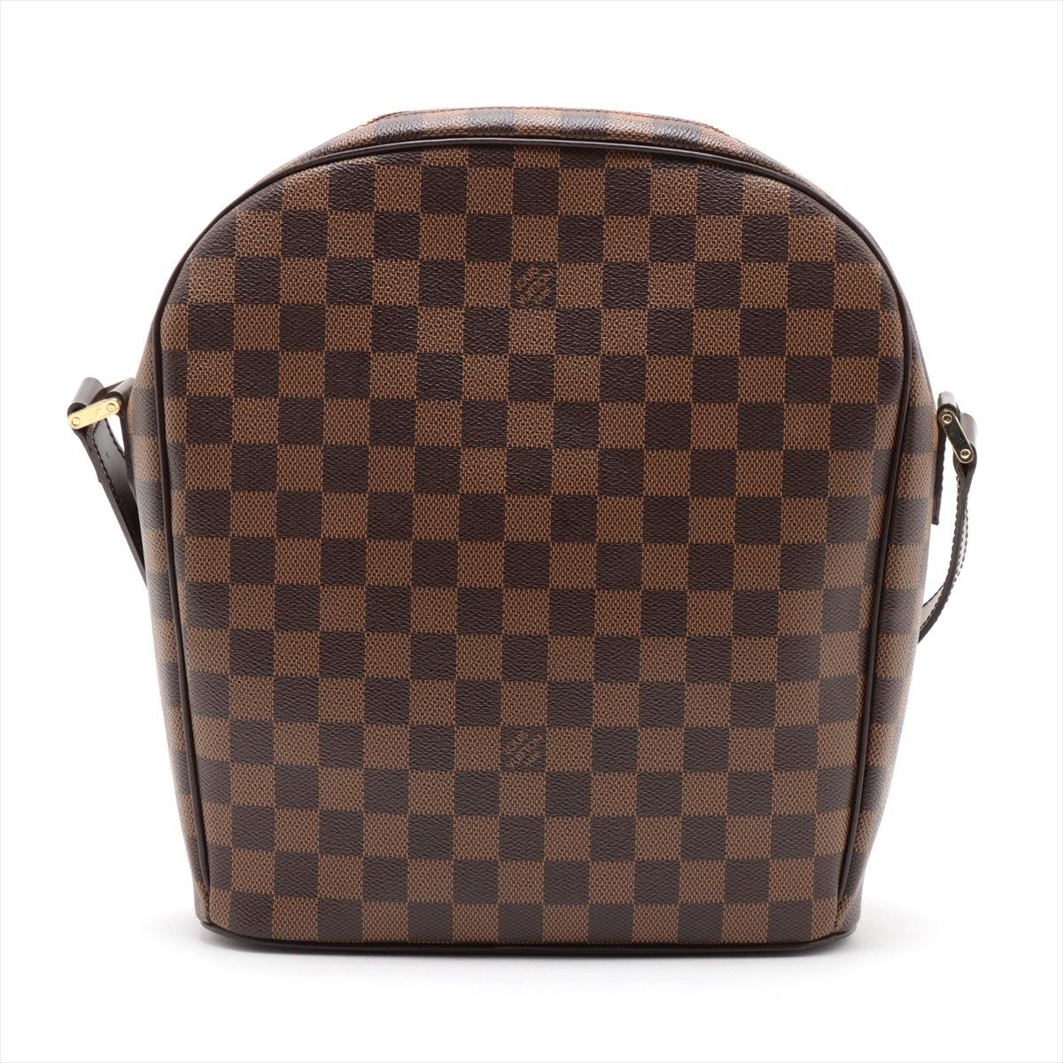 Black Louis Vuitton Damier Ipanema GM For Sale