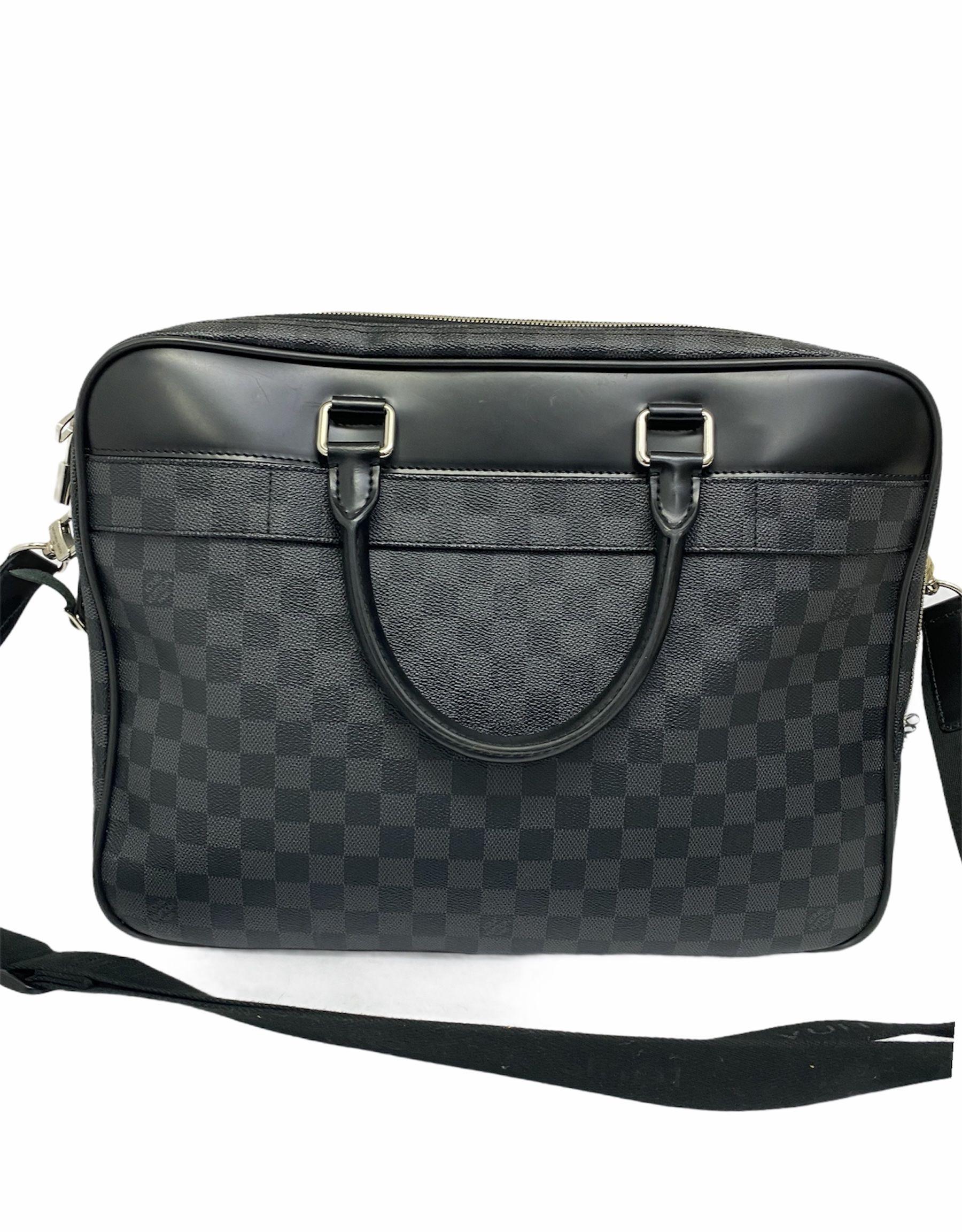 Louis Vuitton Damier Leather Shoulder Bag  In Excellent Condition In Torre Del Greco, IT