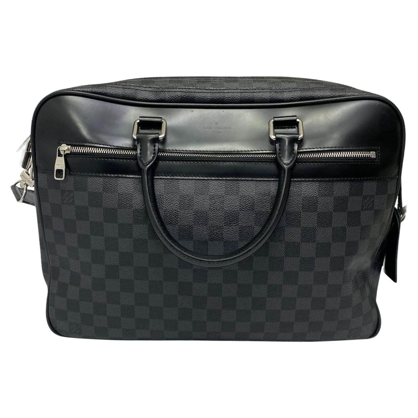 Louis Vuitton Damier Leather Shoulder Bag 