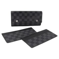 Louis Vuitton Damier Long Gm Graphite Double Snap Wallet LV-W0930P-0383