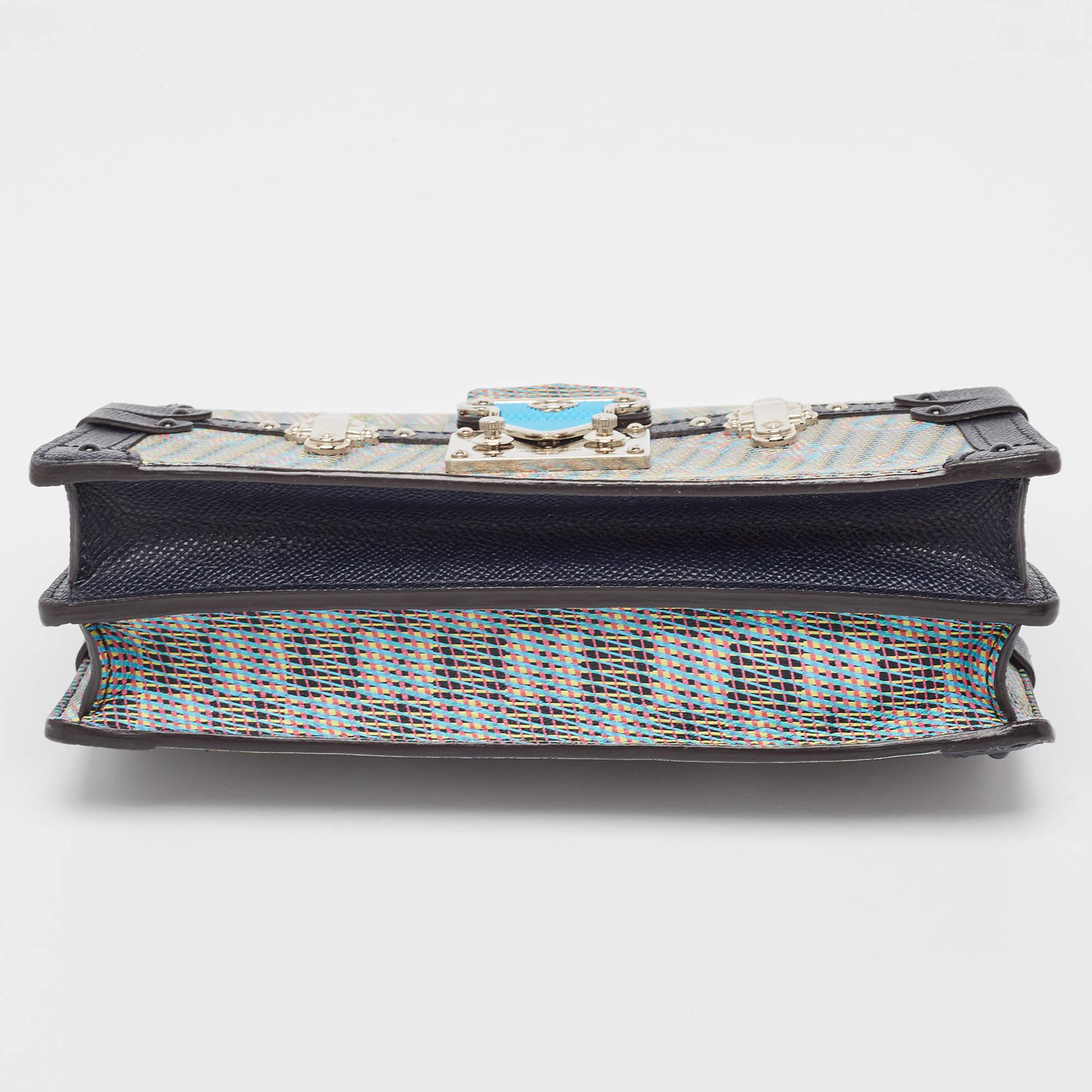 Women's Louis Vuitton Damier Monogram Canvas LV Pop Trunk Clutch Bag