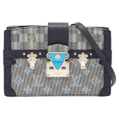 Louis Vuitton Damier Monogram Canvas LV Pop Trunk Clutch Bag