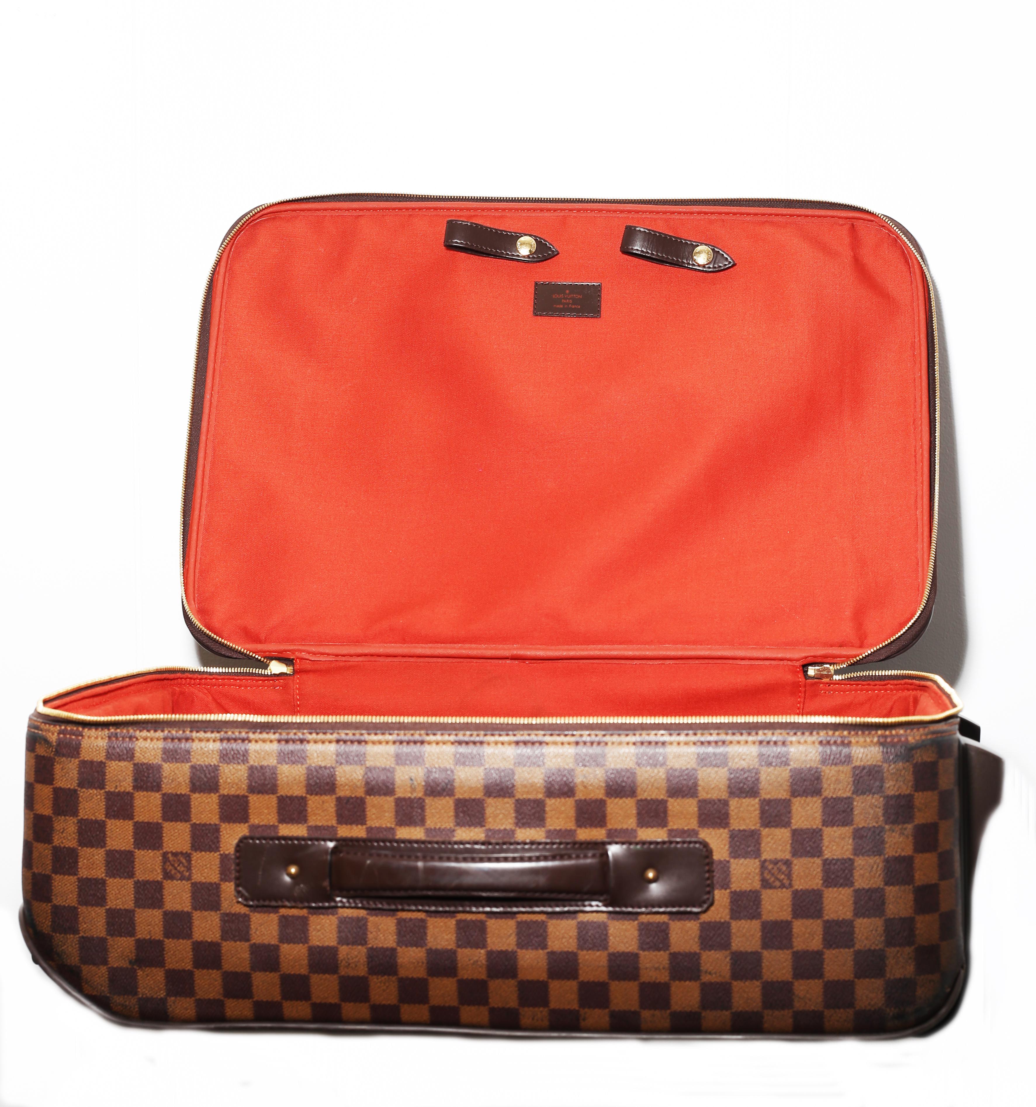 Louis Vuitton Damier Pégase 55 Travel Trolley Bag  Luggage For Sale 3
