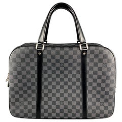 Used LOUIS VUITTON Damier Porte Documents Voyage GM Top Handle Briefcase Bag