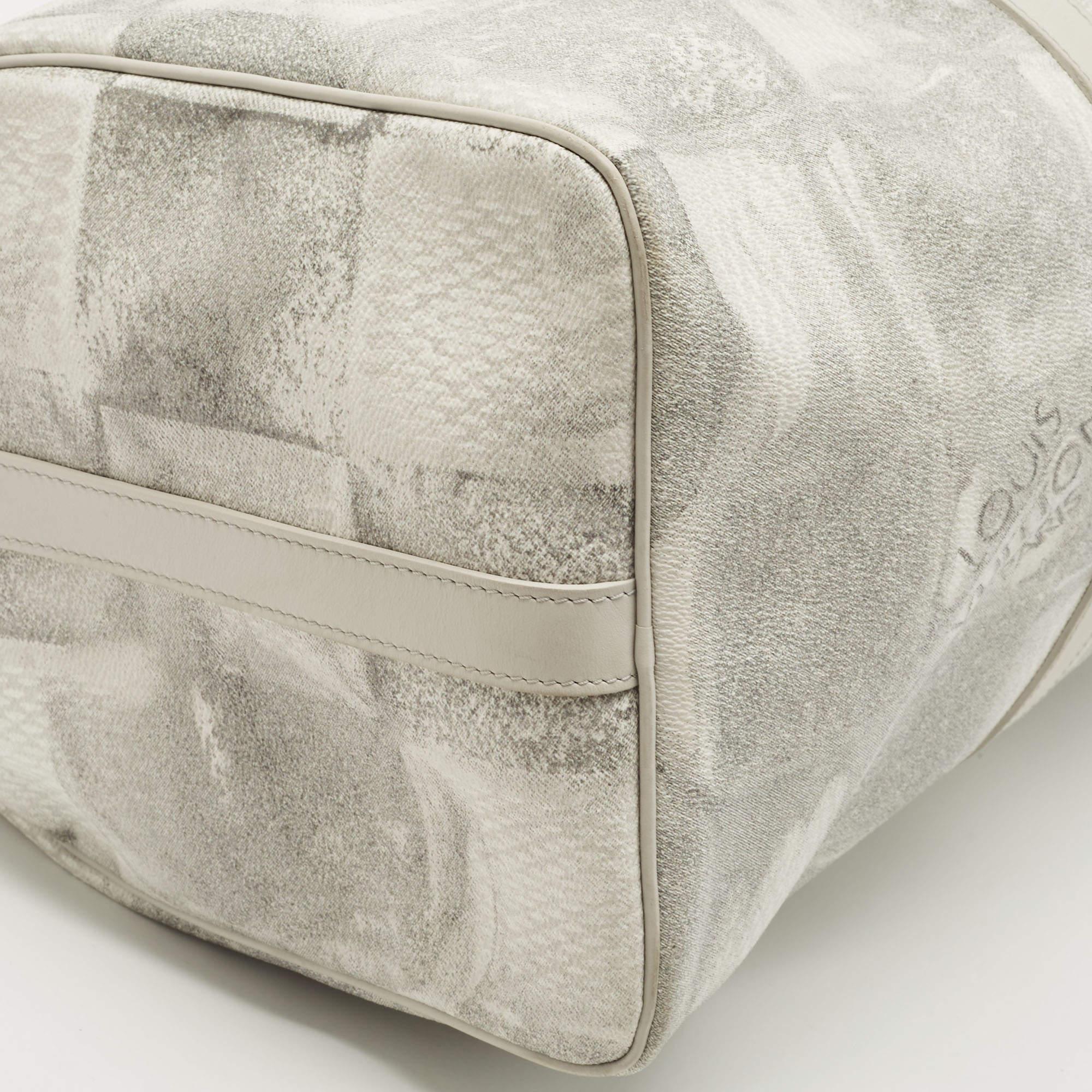Louis Vuitton Damier Salt Canvas Keepall 50 Bandouliere Bag 1