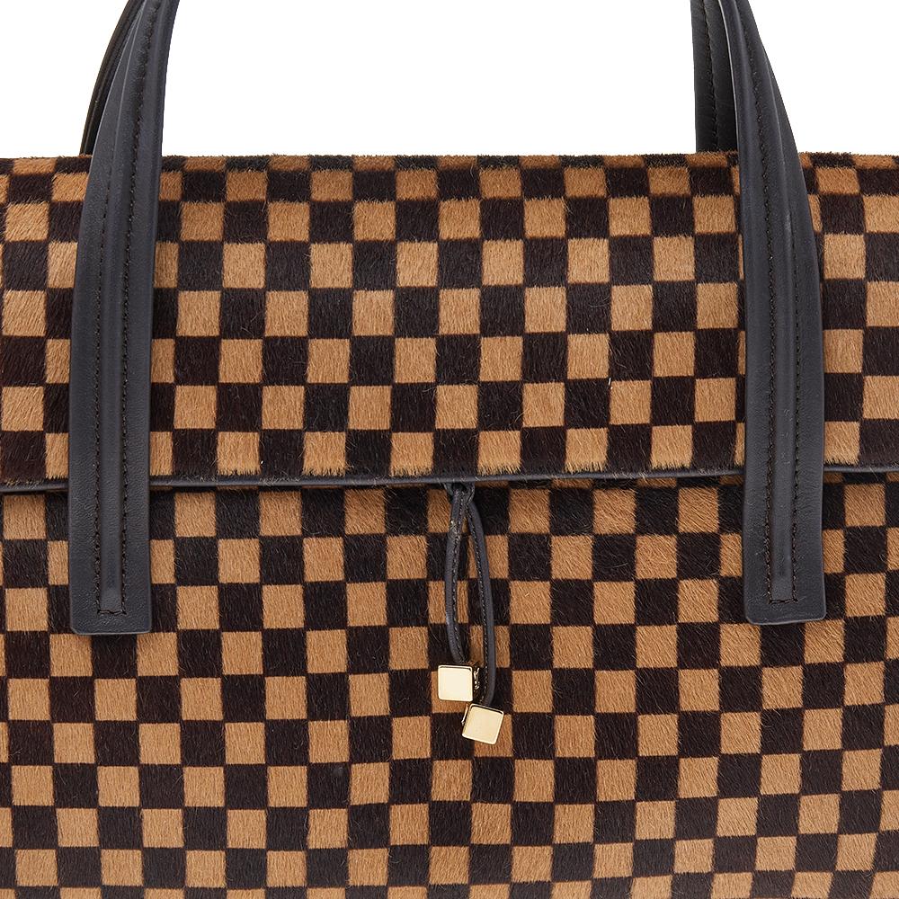Louis Vuitton Damier Sauvage Calfhair Limited Edition Lionne Spawn Bag 6