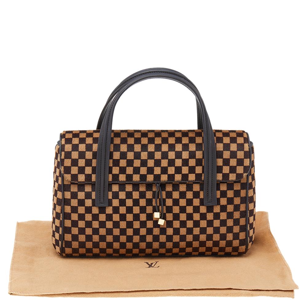 Louis Vuitton Damier Sauvage Calfhair Limited Edition Lionne Spawn Bag 7