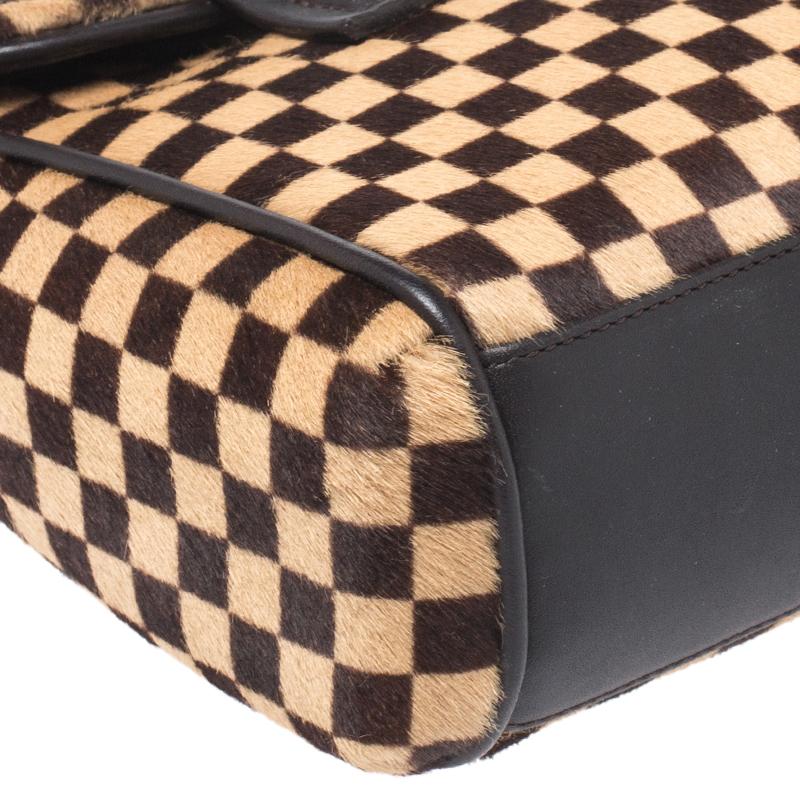 Louis Vuitton Damier Sauvage Calfhair Limited Edition Lionne Spawn Bag 1