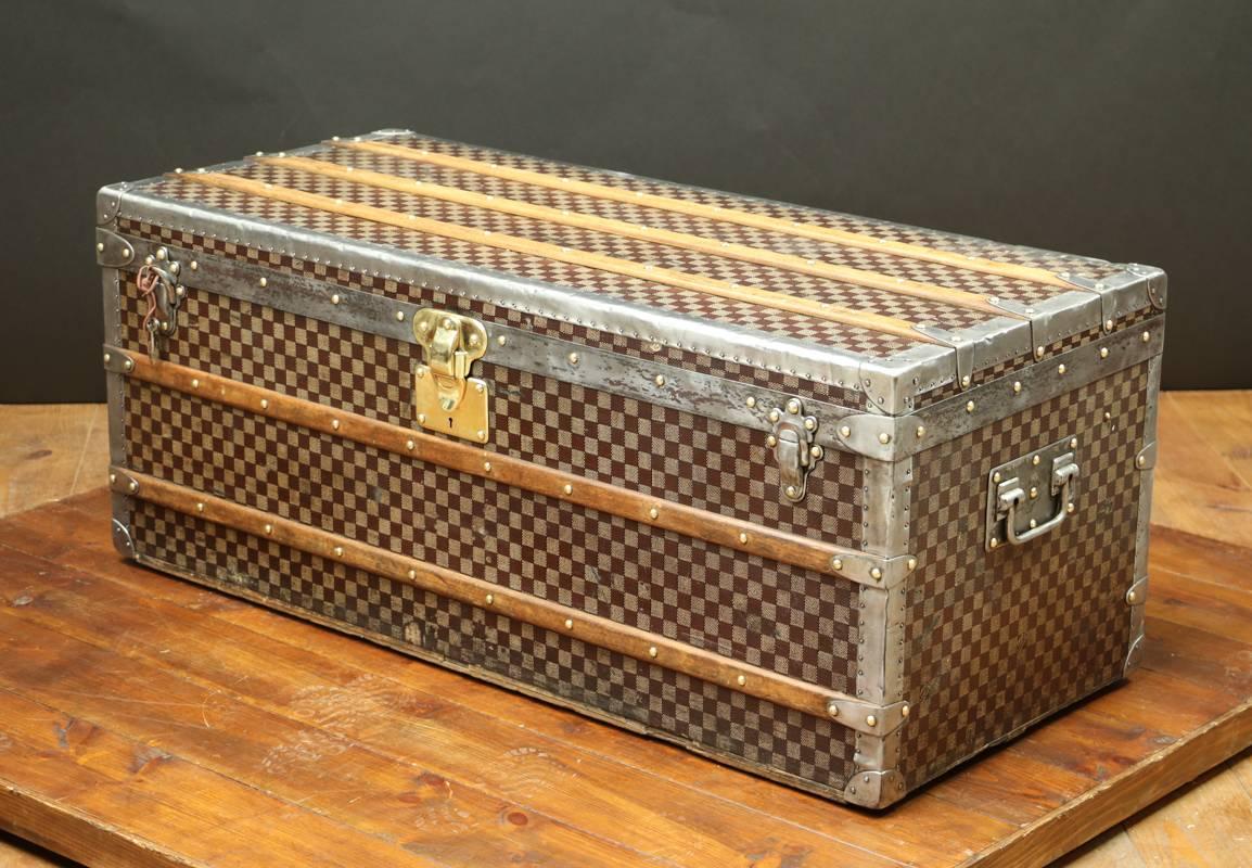 Louis Vuitton Damier Steamer Trunk, 1890s 1