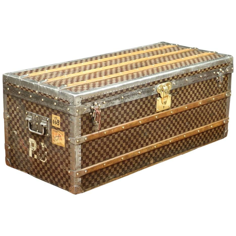 Louis Vuitton Damier Steamer Trunk, 1890s